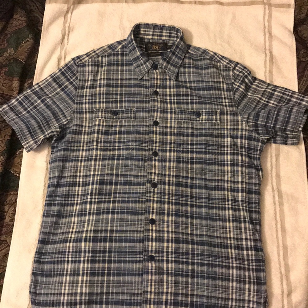 RRL Short Sleeve Workshirt
